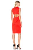 Cut Out Back Midi Dress