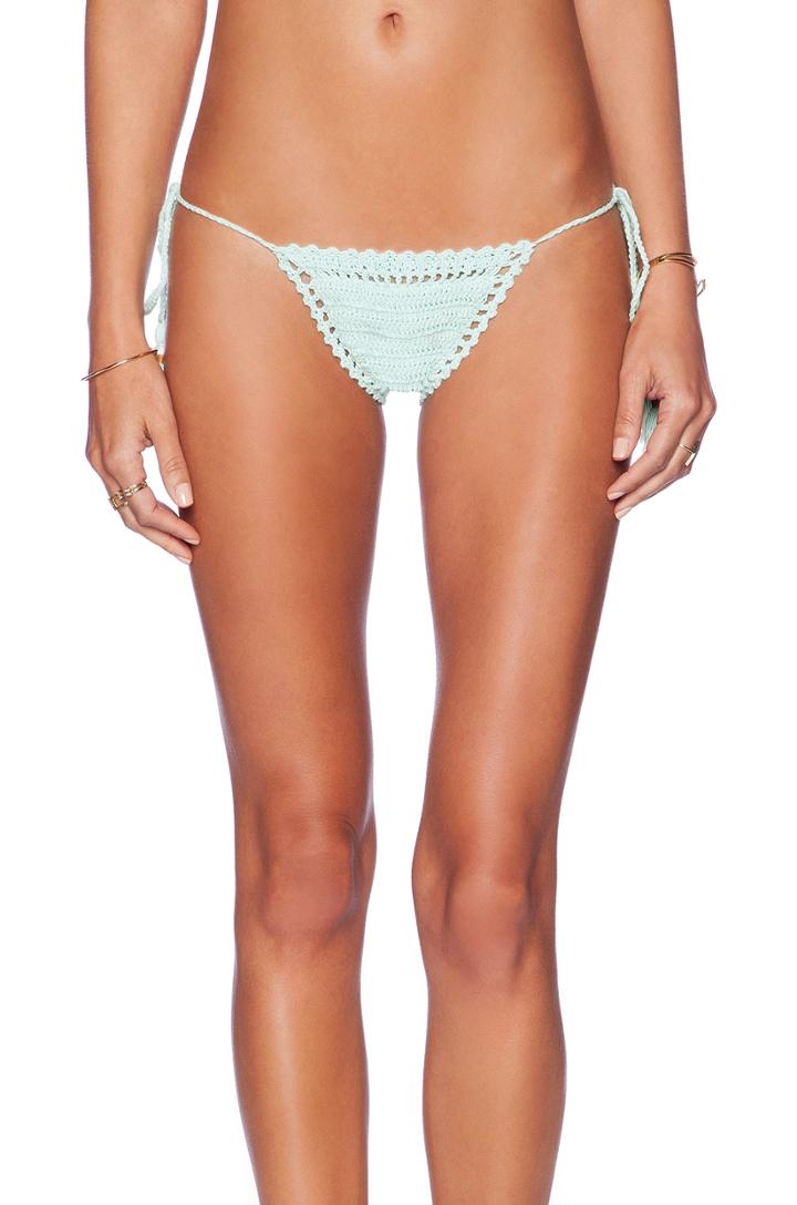 Crochet Tie Side Bikini Bottom