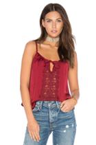 Lace Insert Swing Cami