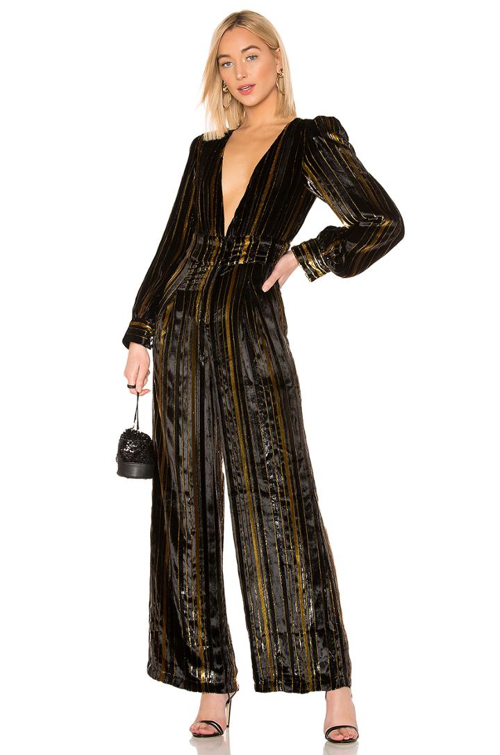 X Revolve Charo Silk Jumpsuit