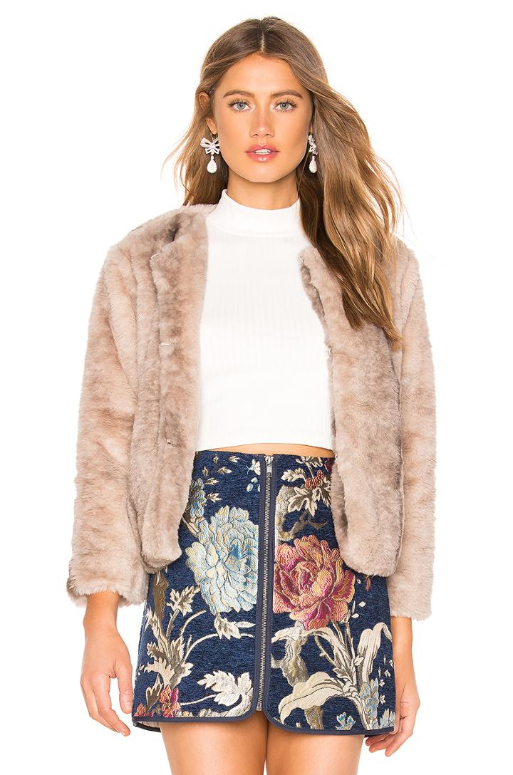 Jack By Bb Dakota Fast And Furious Faux Fur Jacket