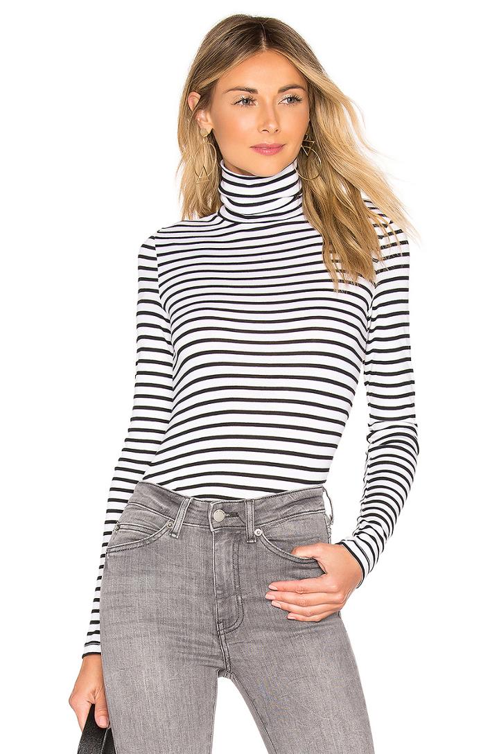 Venice Stripe Classic Turtleneck