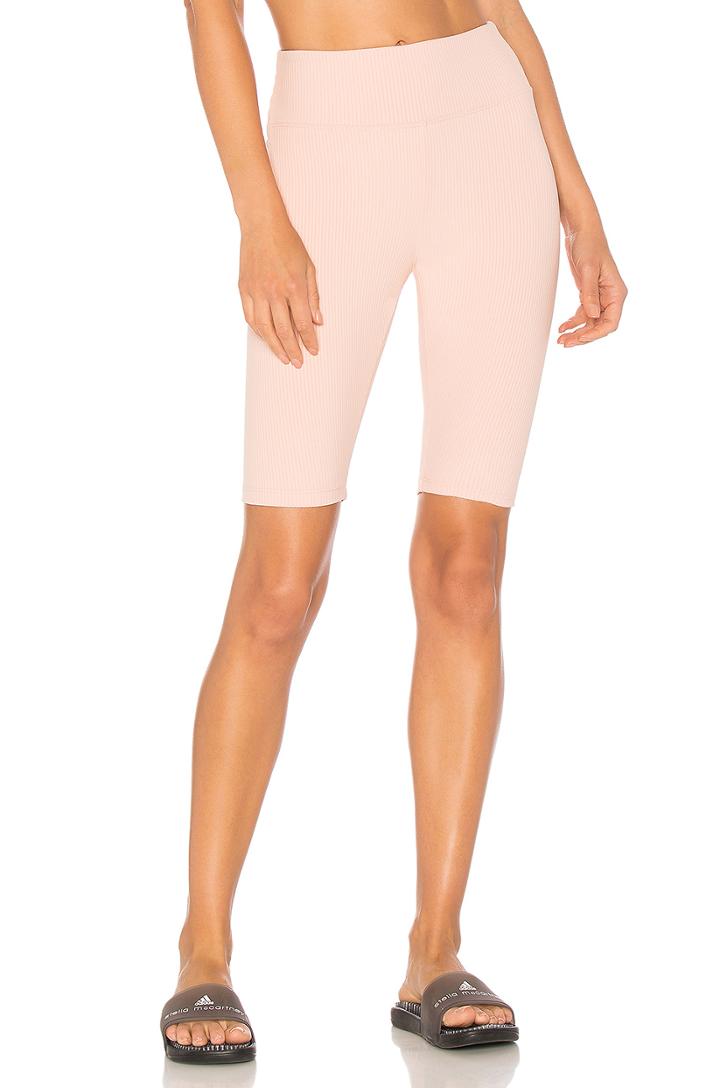 Ribbed Biker Short