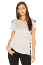 Oliver Lace Up Tee