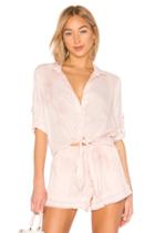 Tie Front Button Down Top