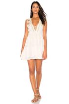 Embroidered Babydoll Dress