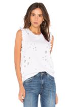 Sleeveless Ruffle Pullover