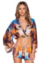 Crop Kimono