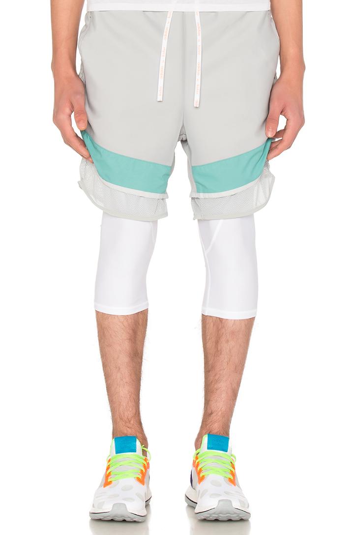 X Kolor Film Yarn Shorts