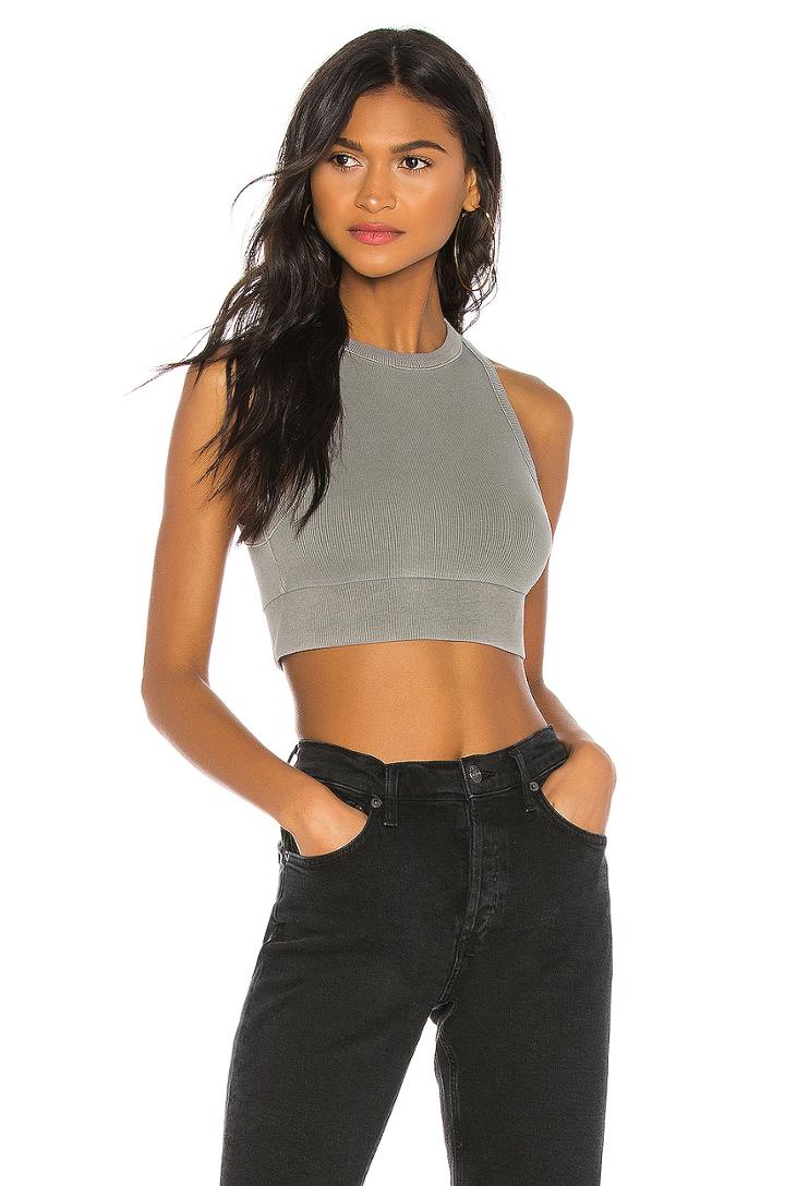 Alicia Sleeveless Crop Top