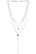 Multi Layered Chain & Stone Rosary