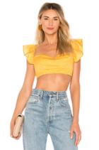 Brandi Tie Back Crop Top