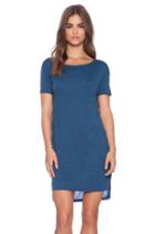 Classic Boatneck Dress With Pocket