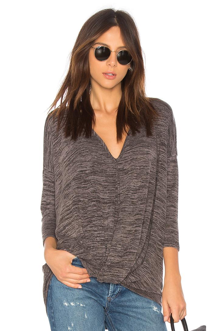 Heather Knotted Sweater