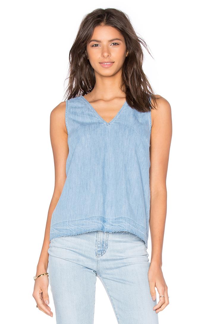 Drape V Neck Tank