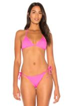 X Revolve Triangle Bikini Top