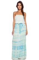 Silk Tube Maxi Dress