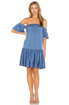Off The Shoulder Flutter Dress