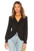 Counter Intelligence Draped Georgette Top