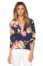 Reese Boudoir Rose Print Blouse