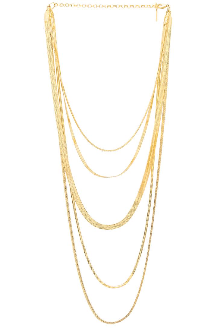 The Cascading Snake Chain Necklace