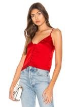 Abrienne Button Cami Top