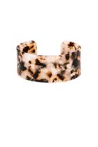 Emma Large Lucite Cuff Bracelet