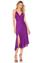 Infinity Midi Dress In Grape