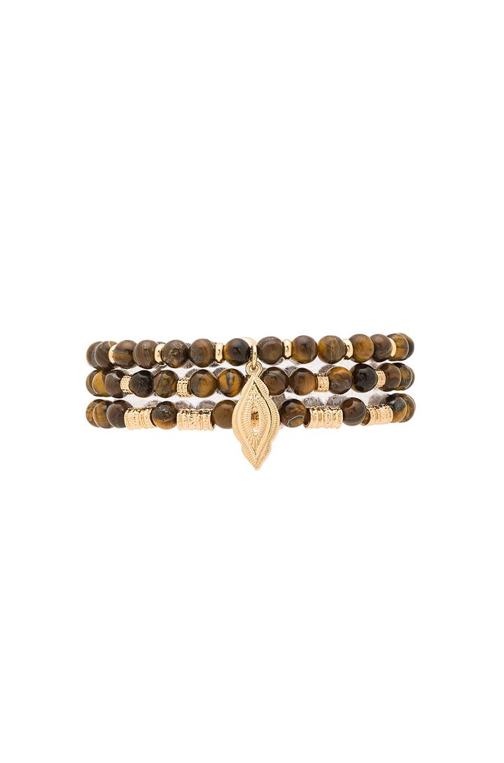 Wood Bead Bracelets