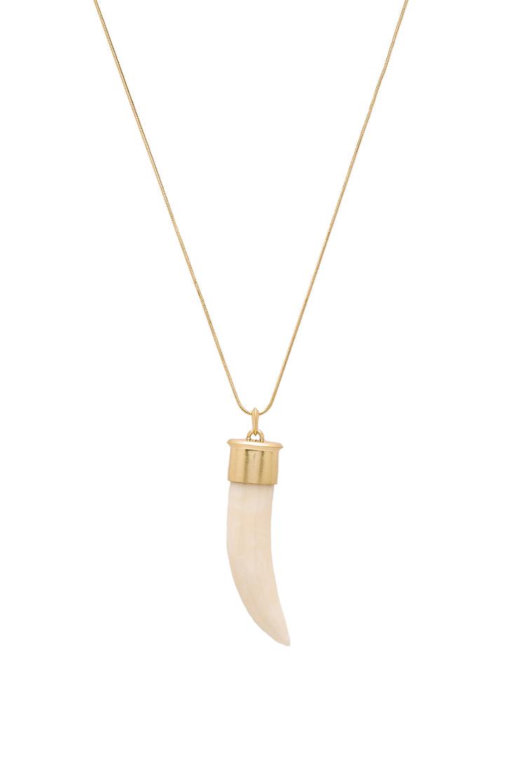House Of Harlow Horns Of Catoblepas Pendant Necklace