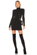 Rib Turtleneck Mini Dress