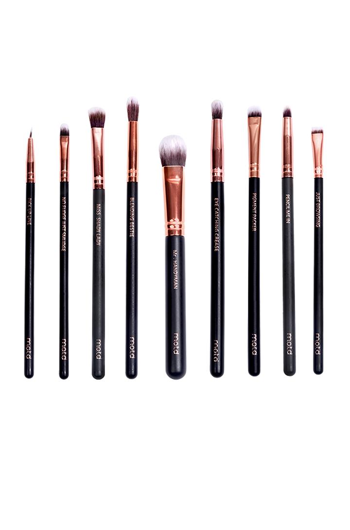 Lux Vegan Eye Makeup Brush Set