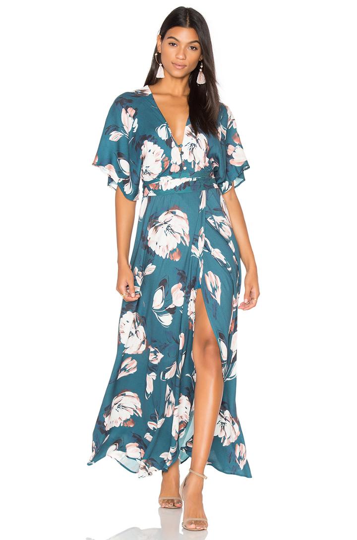 Kimono Maxi Dress