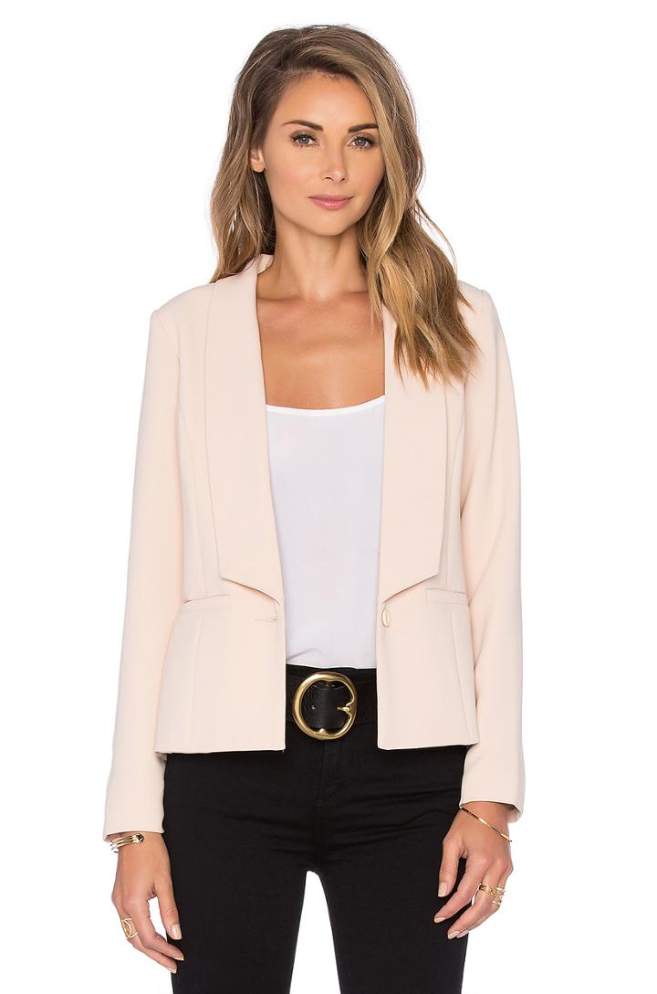 Krissa Pleated Back Blazer