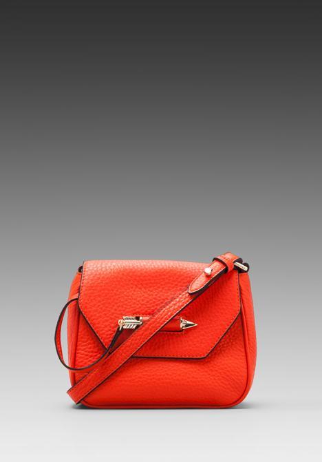Mackage Novaki Cross Body Bag In Coral