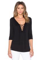 Bristol Lace Up Tee