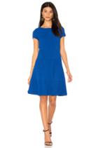Short Sleeve Diamond Texture Dress