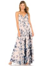 Long Ruffle Gown