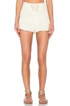 Windswept Lace Up Short