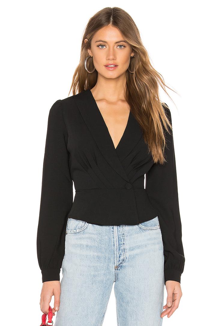 Delilah Blazer Top