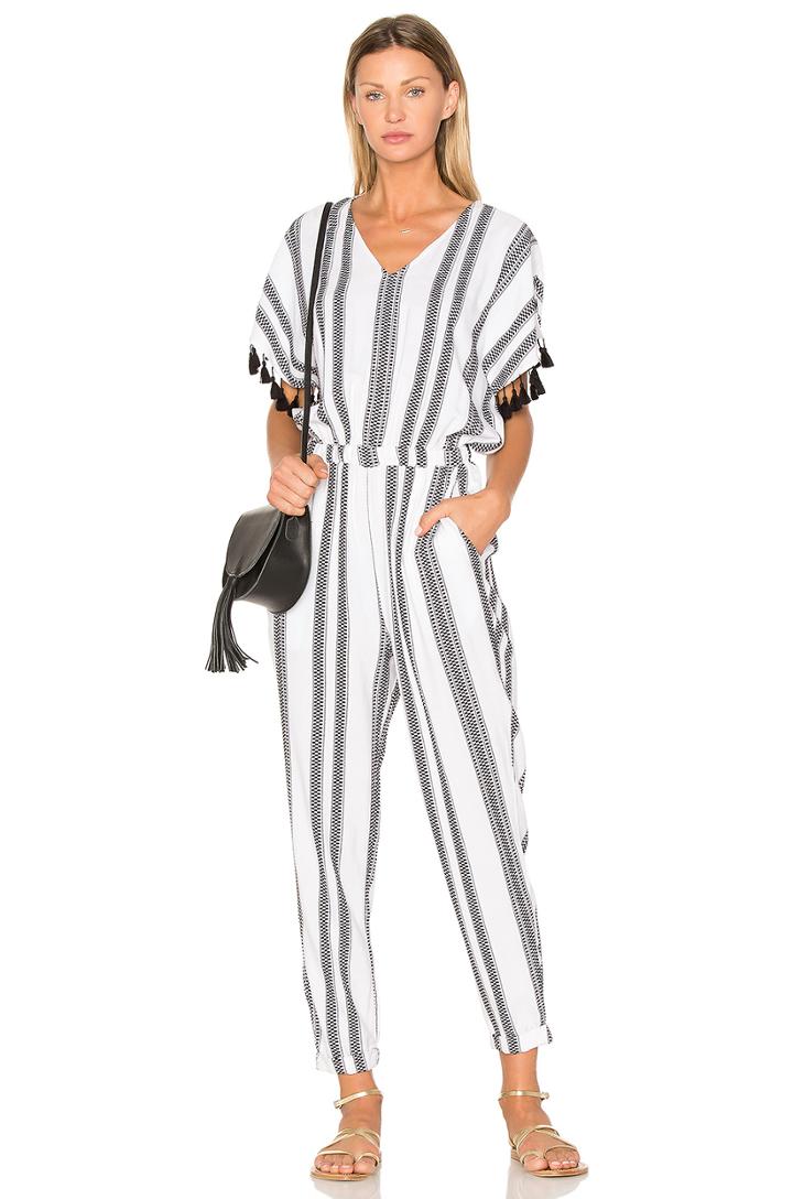 Jacquard Stripe Jumpsuit