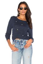 Burnout Star Patches Sweater