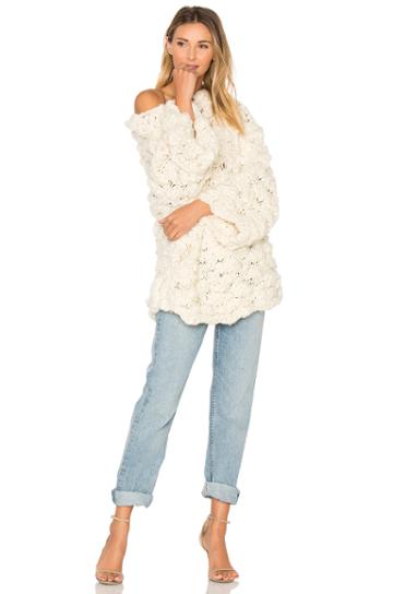 X Knitz Mademoiselle Popover Sweater