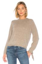 Drawstring Sleeve Sweater