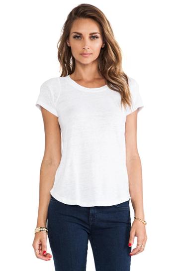 Joe's Jeans Lindes Mini Tee In White