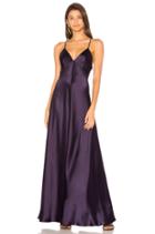 Sleeveless V Neck Gown