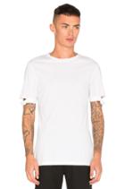 Standard Fit Cut Hem Tee