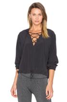Sport Lace Up Hoodie