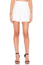 Pleated Front Short