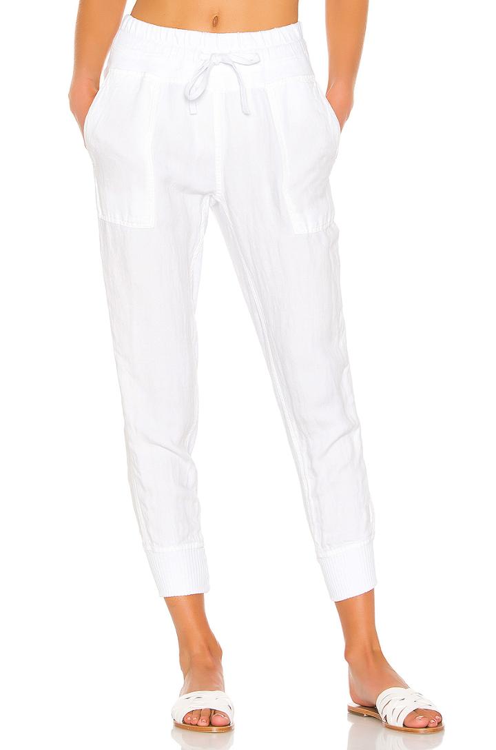 Relaxed Canvas Linen Pant